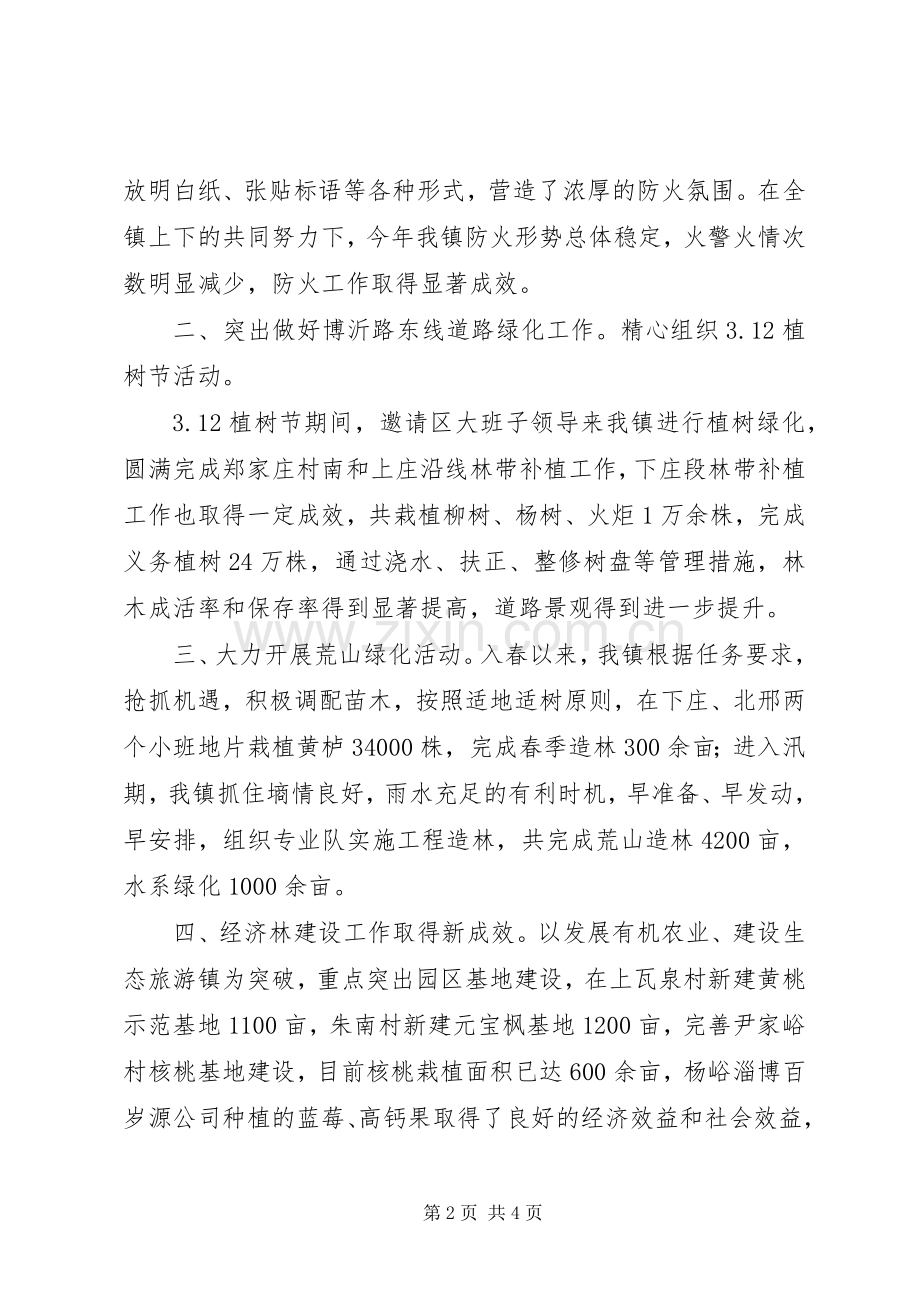 乡镇林业站年终工作总结 .docx_第2页