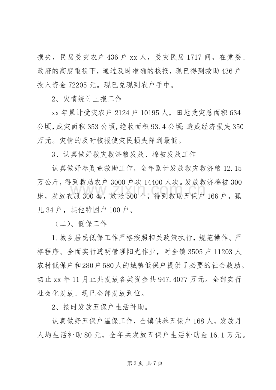 乡镇民政所工作总结 .docx_第3页