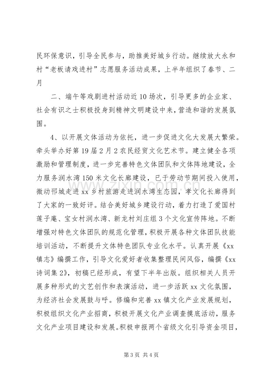 XX市宣传思想文化工作会总结 .docx_第3页