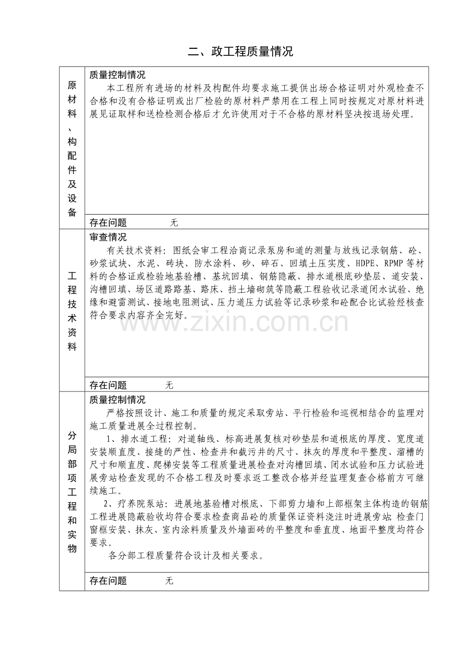 市政基础工程质量评估报告.doc_第3页