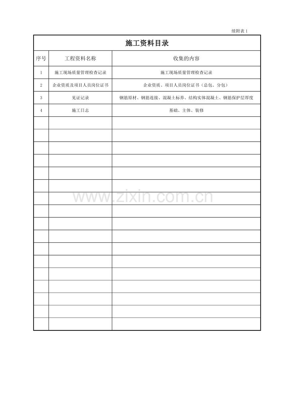 建筑工程资料表格填写范例.docx_第3页