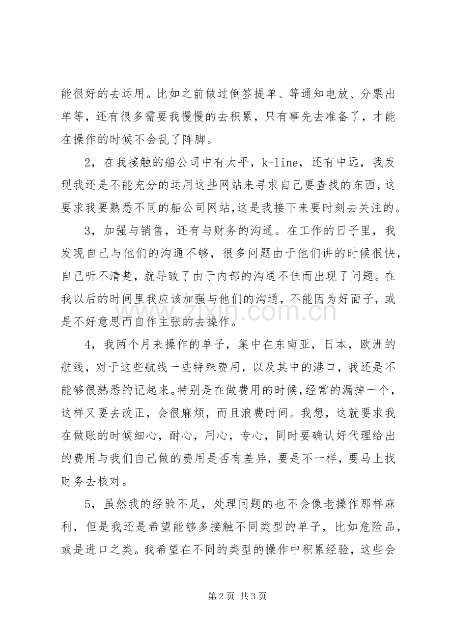 工作总结与感悟 .docx_第2页