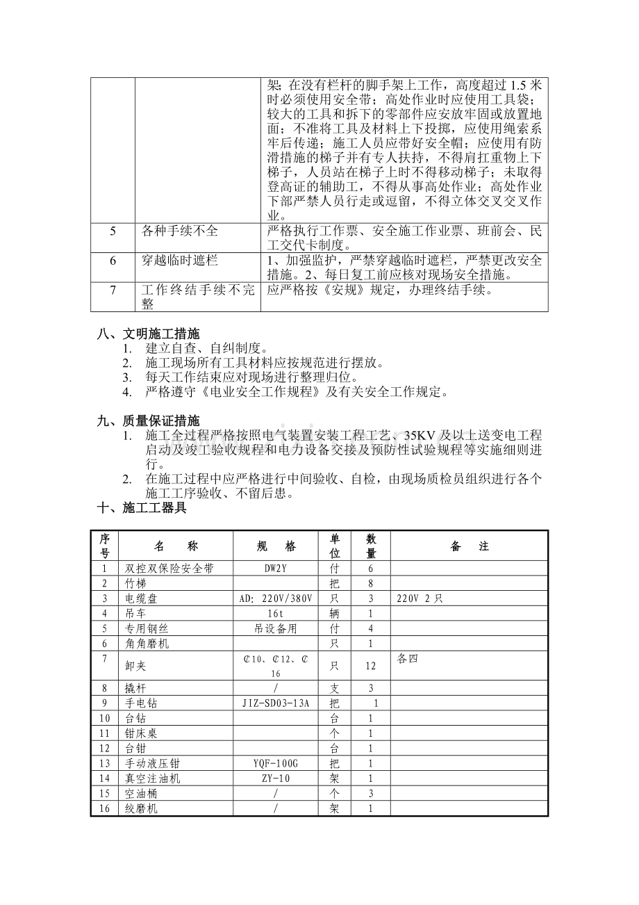 变电站10KV线路工程施工组织设计(8页).doc_第3页