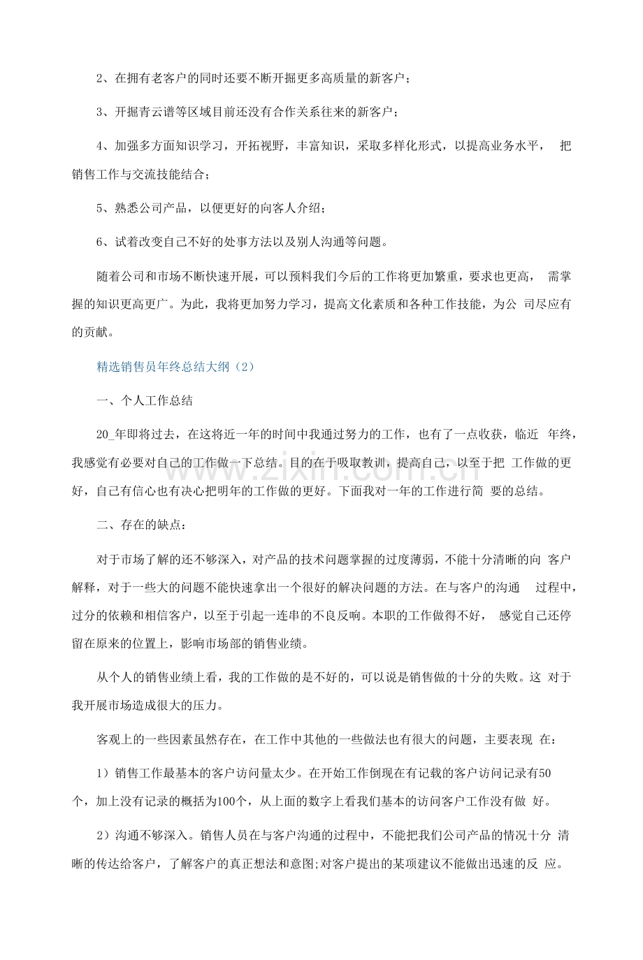 销售员年终总结大纲(5篇).docx_第2页