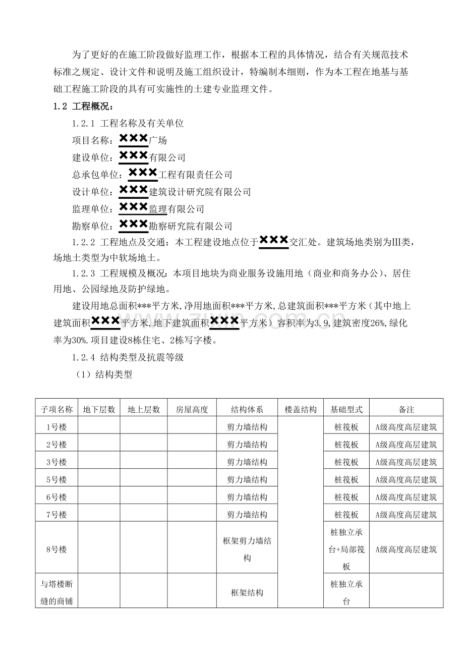 地基与基础工程监理细则(32页).doc_第3页