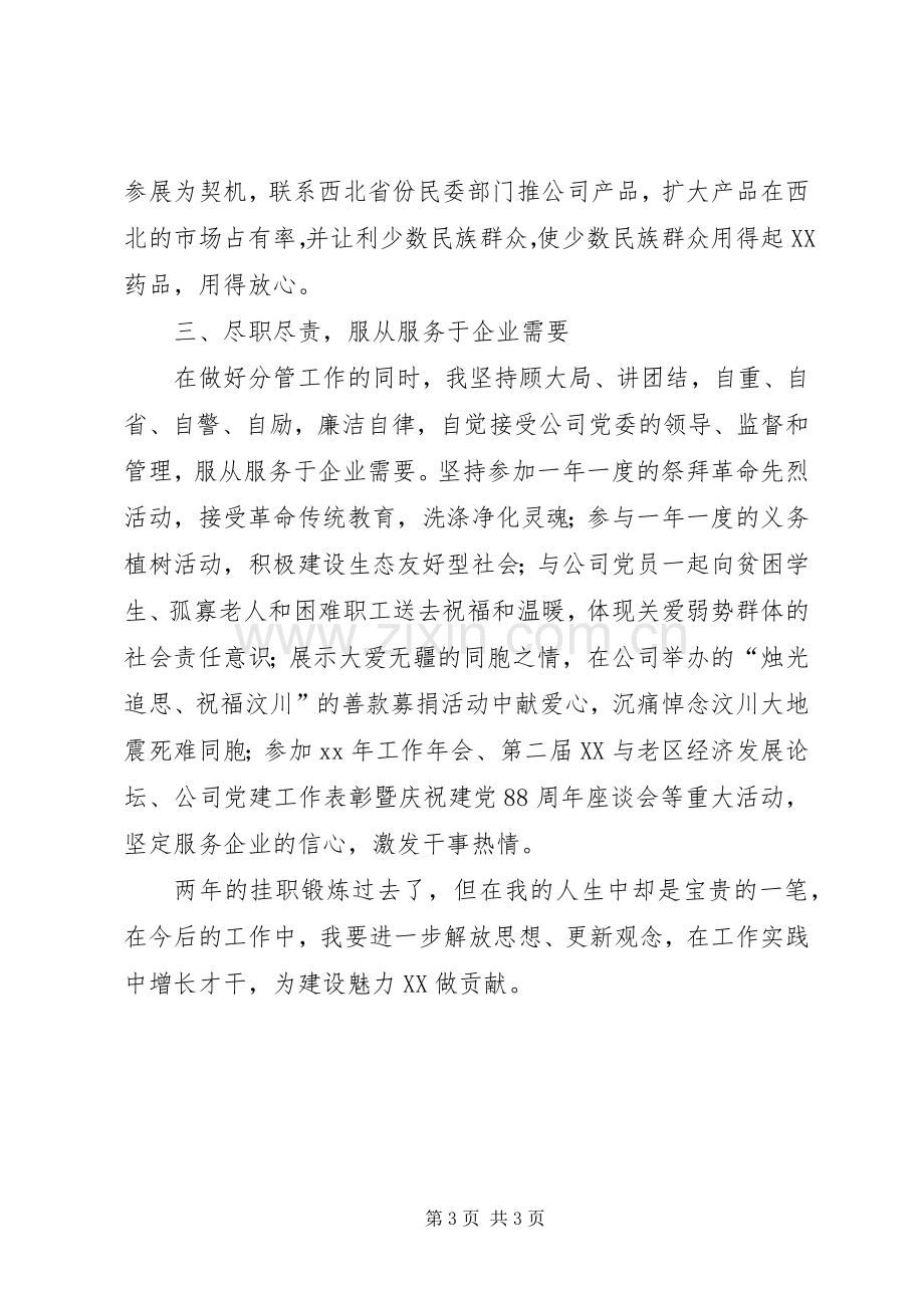 企业挂职锻炼总结 .docx_第3页