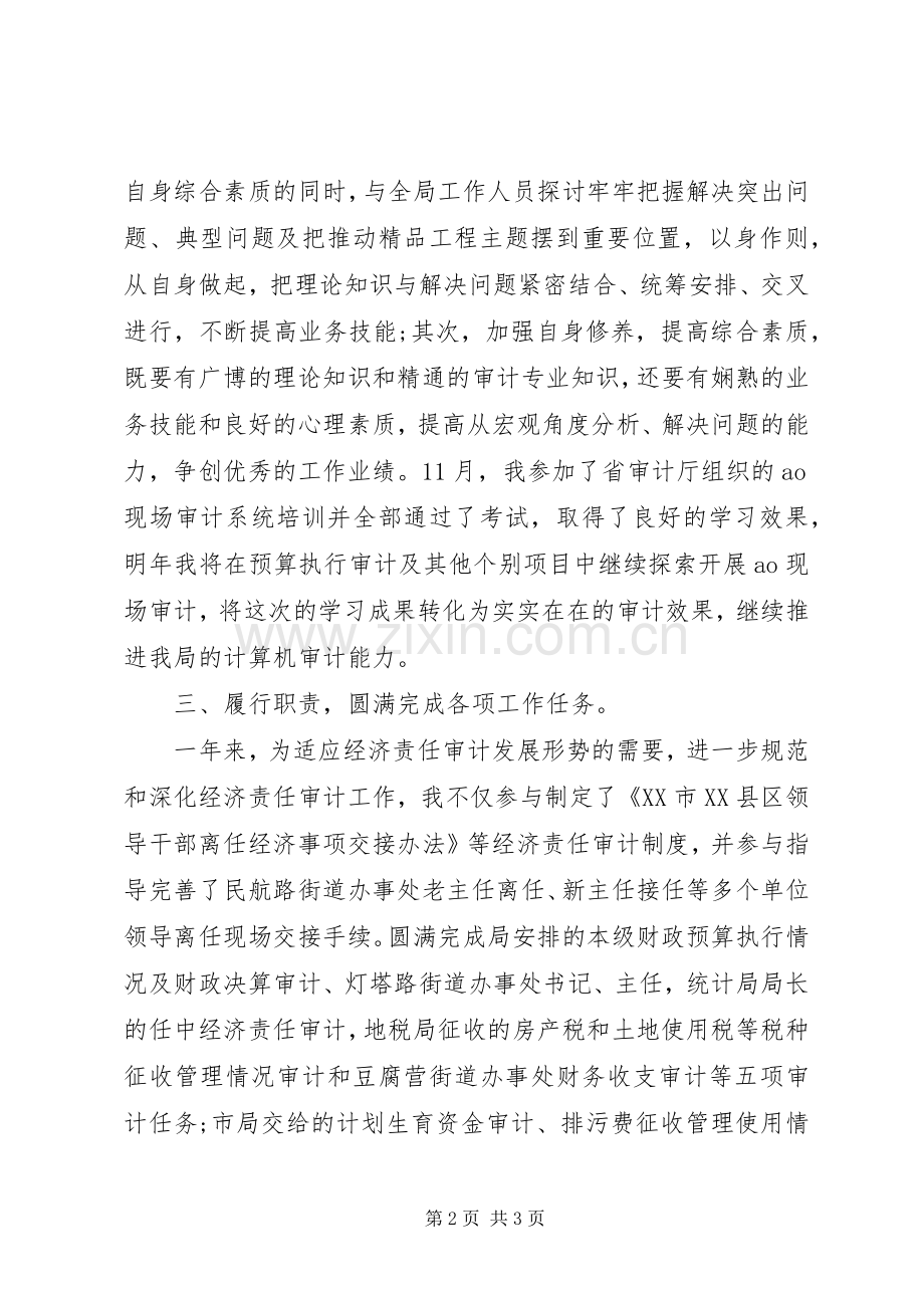 年度审计工作总结范文 .docx_第2页