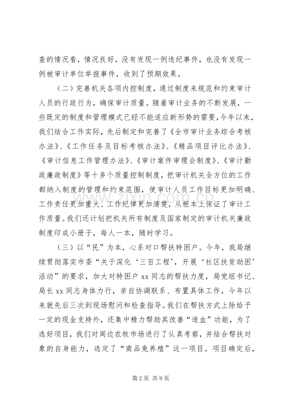 上半年审计工作总结 .docx_第2页