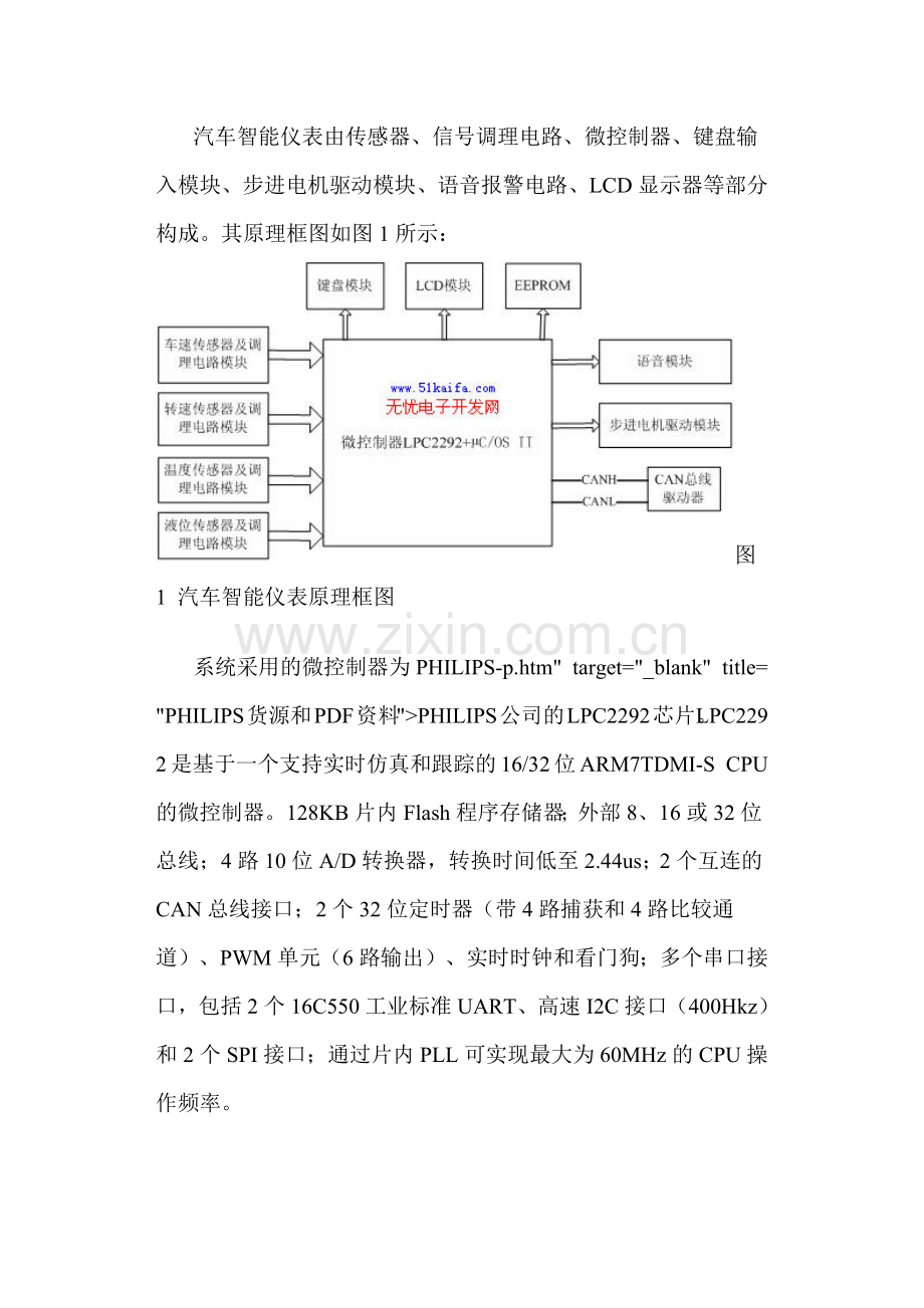 基于LPC2292的汽车智能组合仪表.docx_第3页