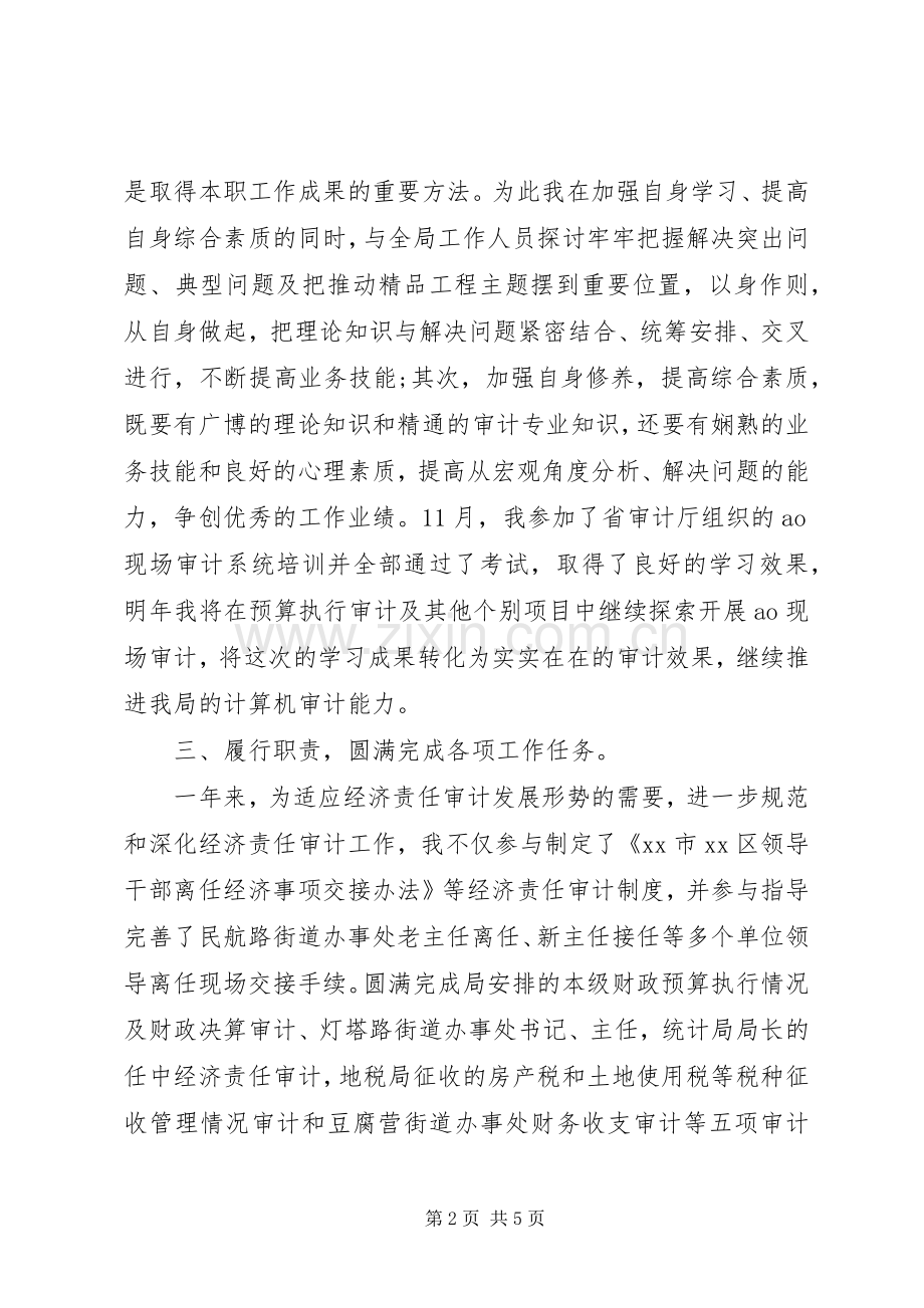 审计XX年终总结 .docx_第2页