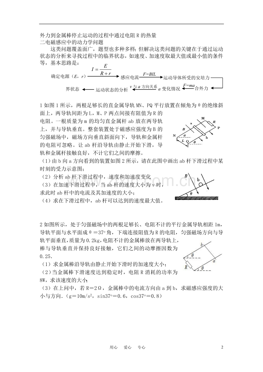 高中物理-电磁感应综合应用测试题-新人教版选修3.doc_第2页