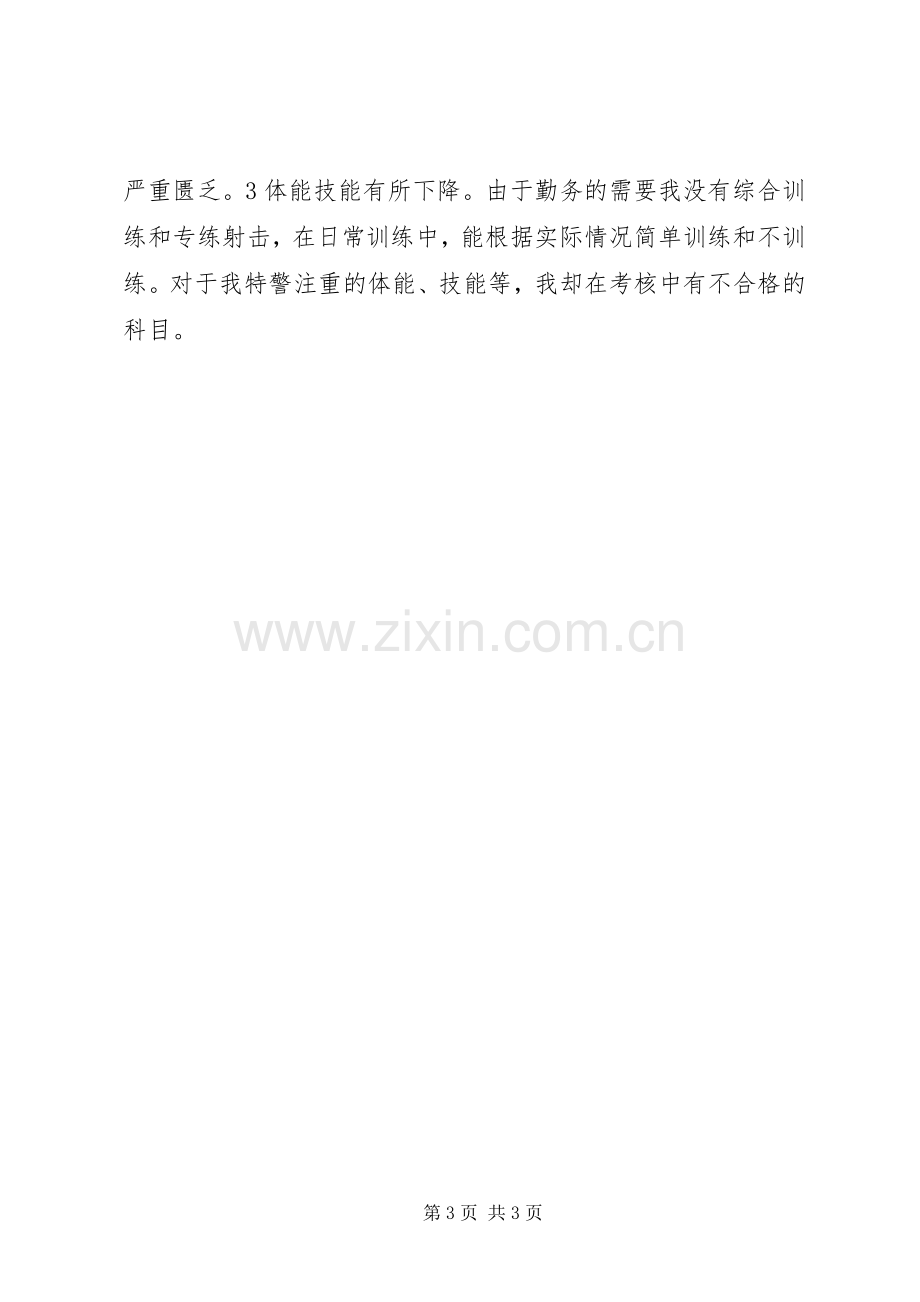 202X年特警个人工作总结.docx_第3页