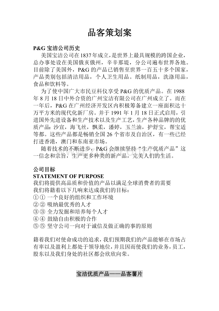 宝洁公司品客策划案.docx_第1页