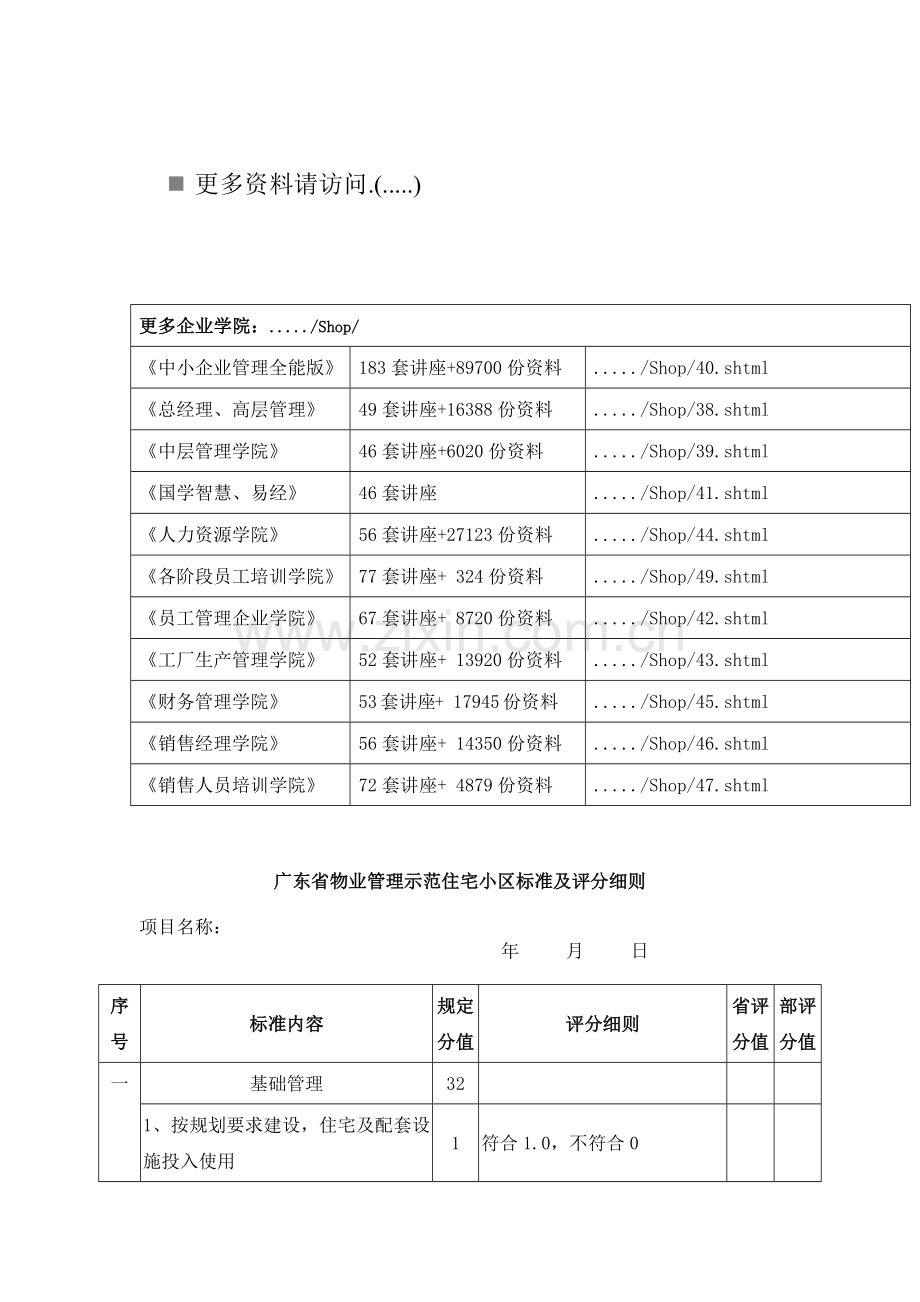 广东省物业管理示范住宅小区标准与评分细则.docx_第1页