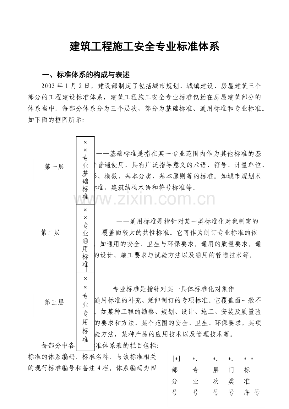 建筑工程施工安全专业标准体系.docx_第2页