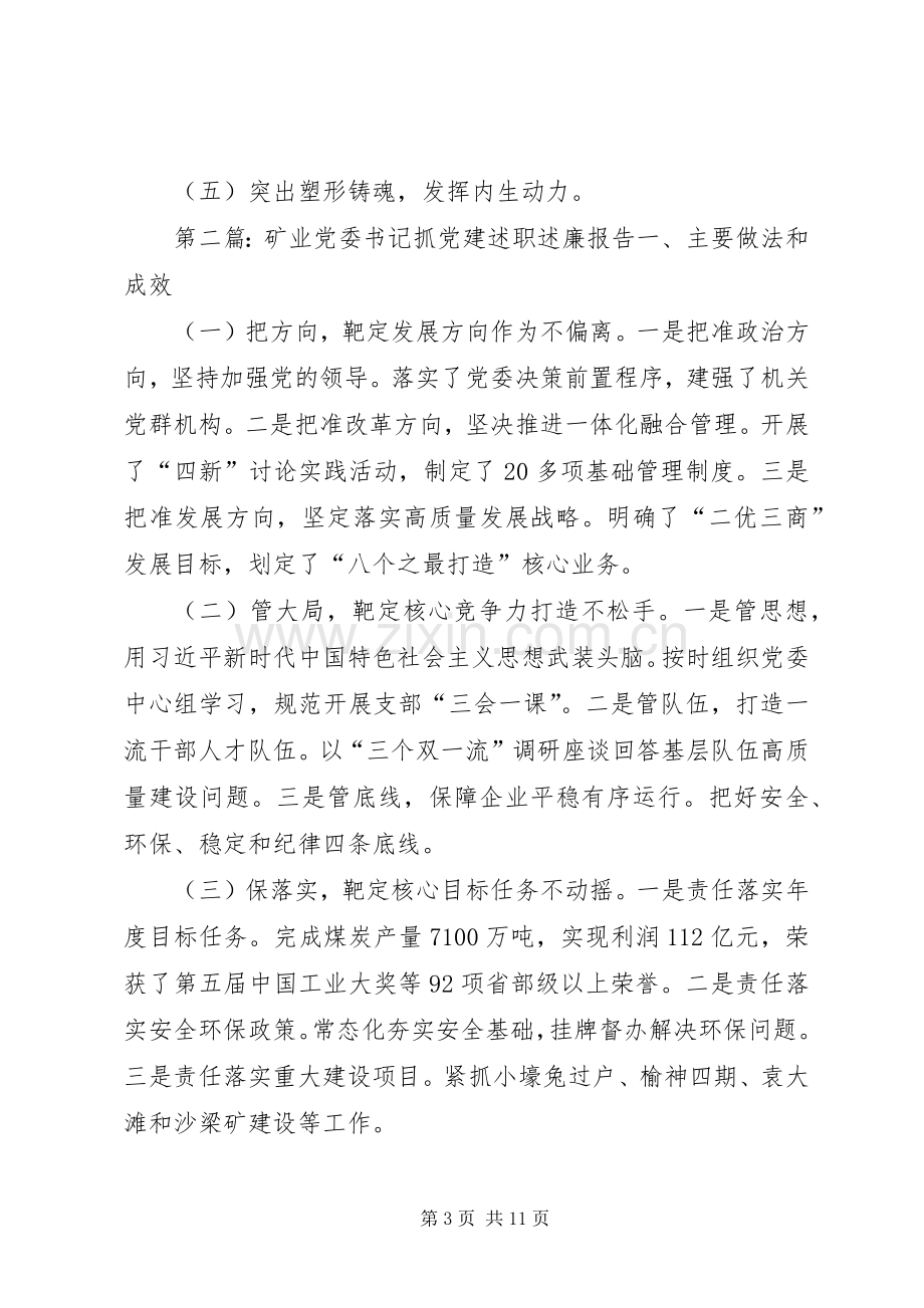 党委书记抓党建工作述职述廉报告.docx_第3页