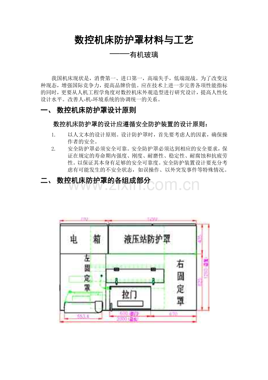 数控机床壳体材料与工艺---有机玻璃.docx_第1页