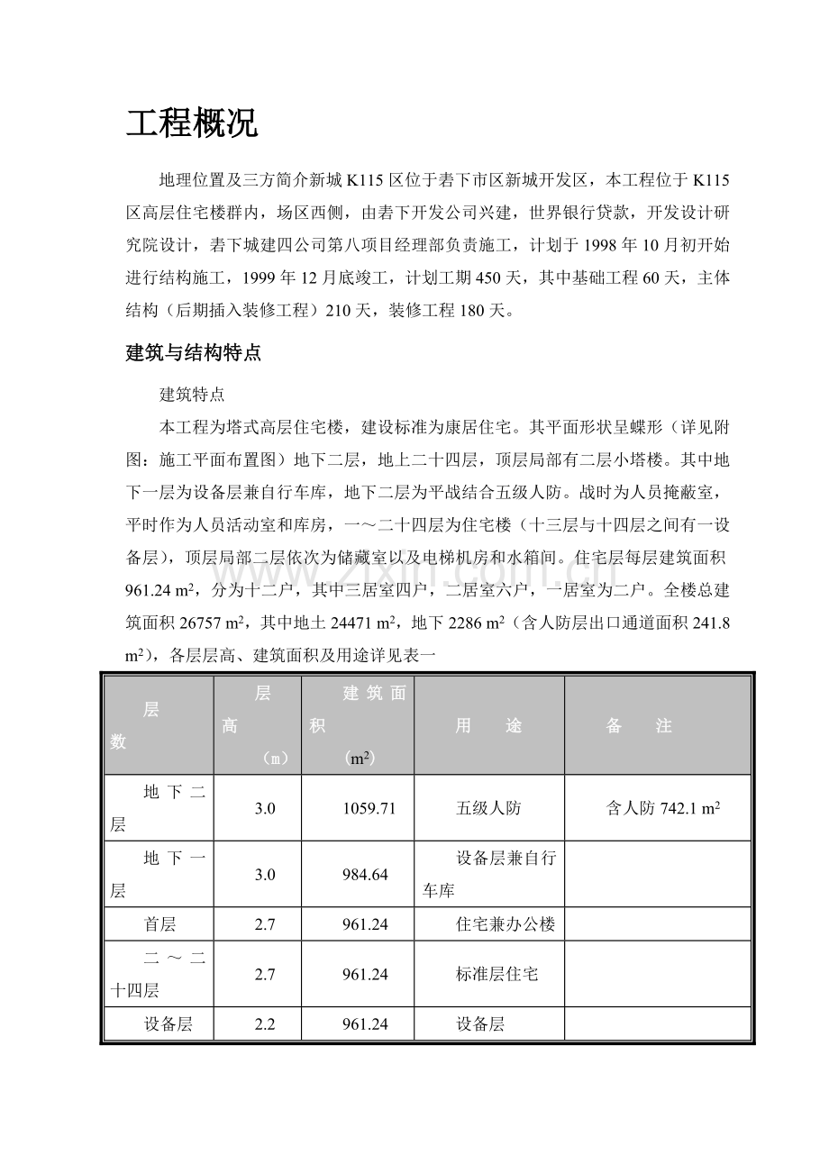 塔式高层工程项目施工设计方案.docx_第3页