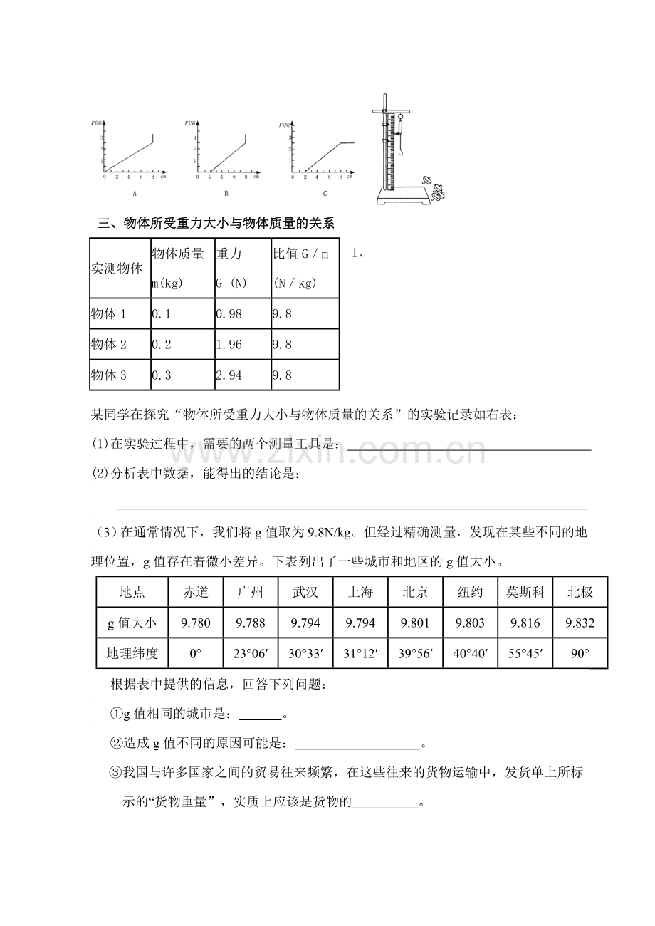 八年级下册实验复习题.doc_第2页