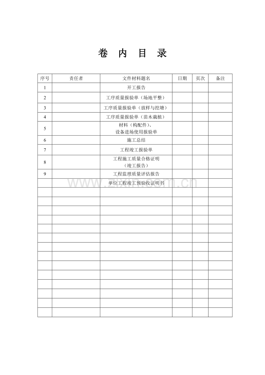 工程施工质量报验单.docx_第2页