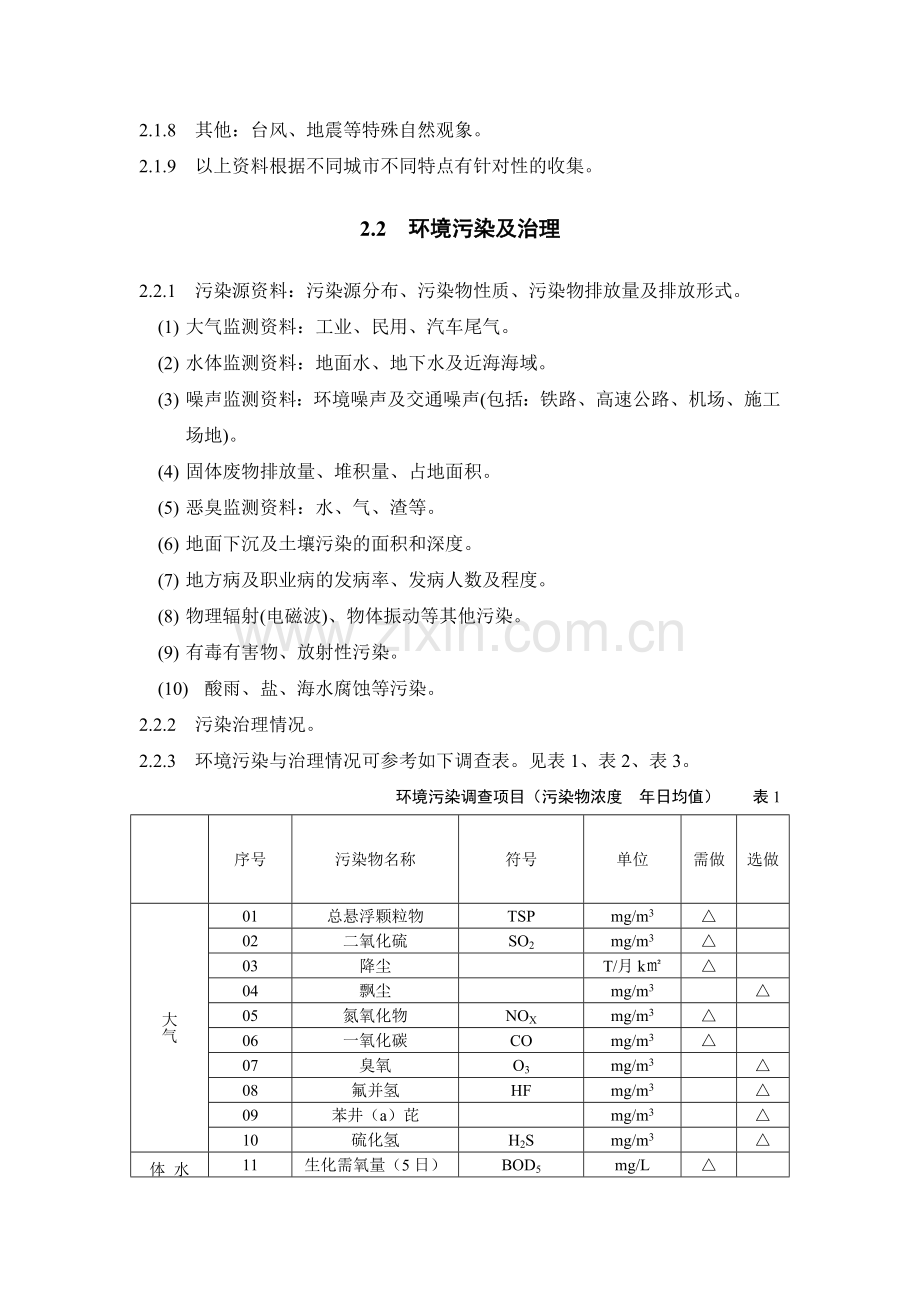 城市环境保护规划统一技术措施21(1).docx_第3页