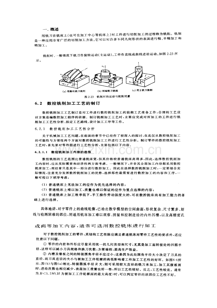 数控铣削加工工艺.docx_第1页