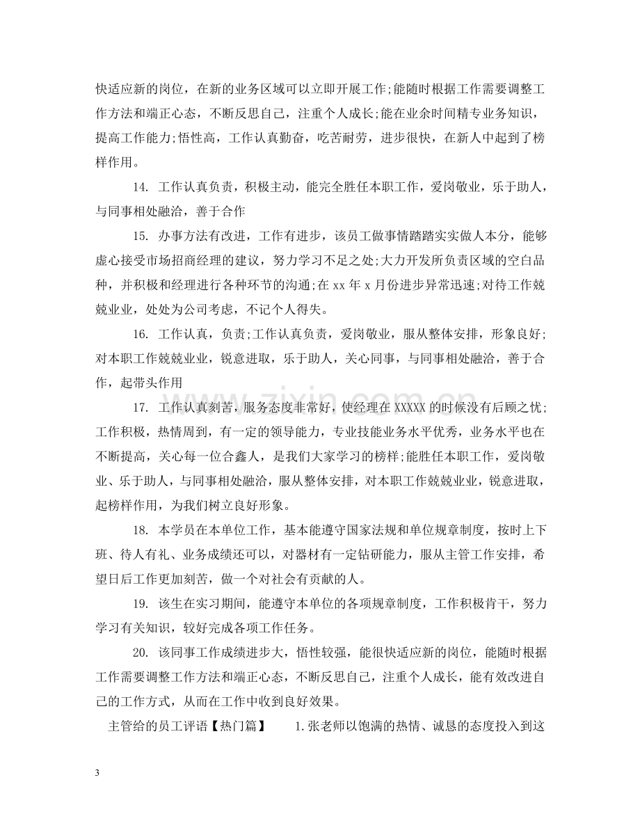 主管给的员工评语.doc_第3页