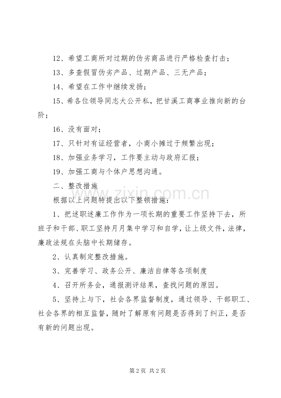 工商局述职述廉对象监督措施.docx_第2页