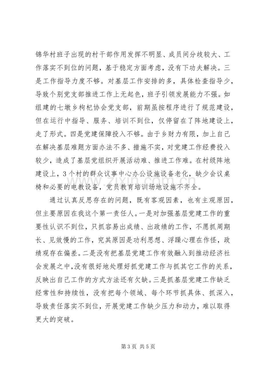 村党总支书记述职报告20XX年.docx_第3页