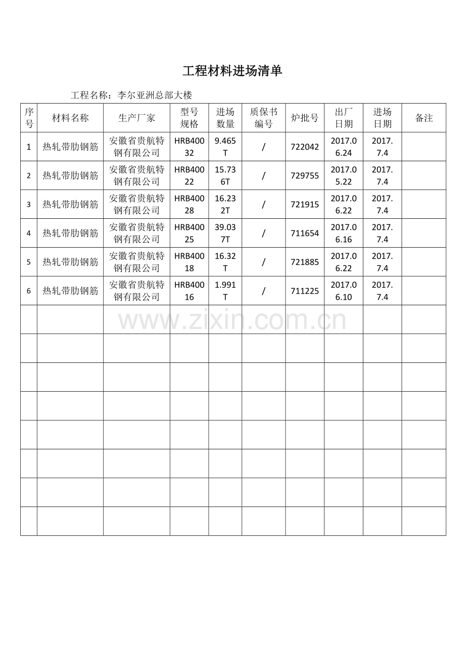 工程材料进场清单(钢筋)学校（58页）.docx_第3页