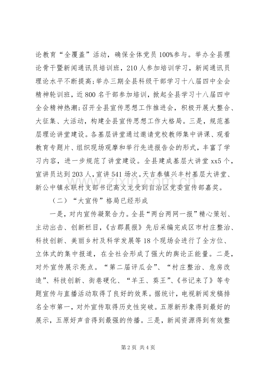 宣传部长严以修身个人述职述廉报告.docx_第2页