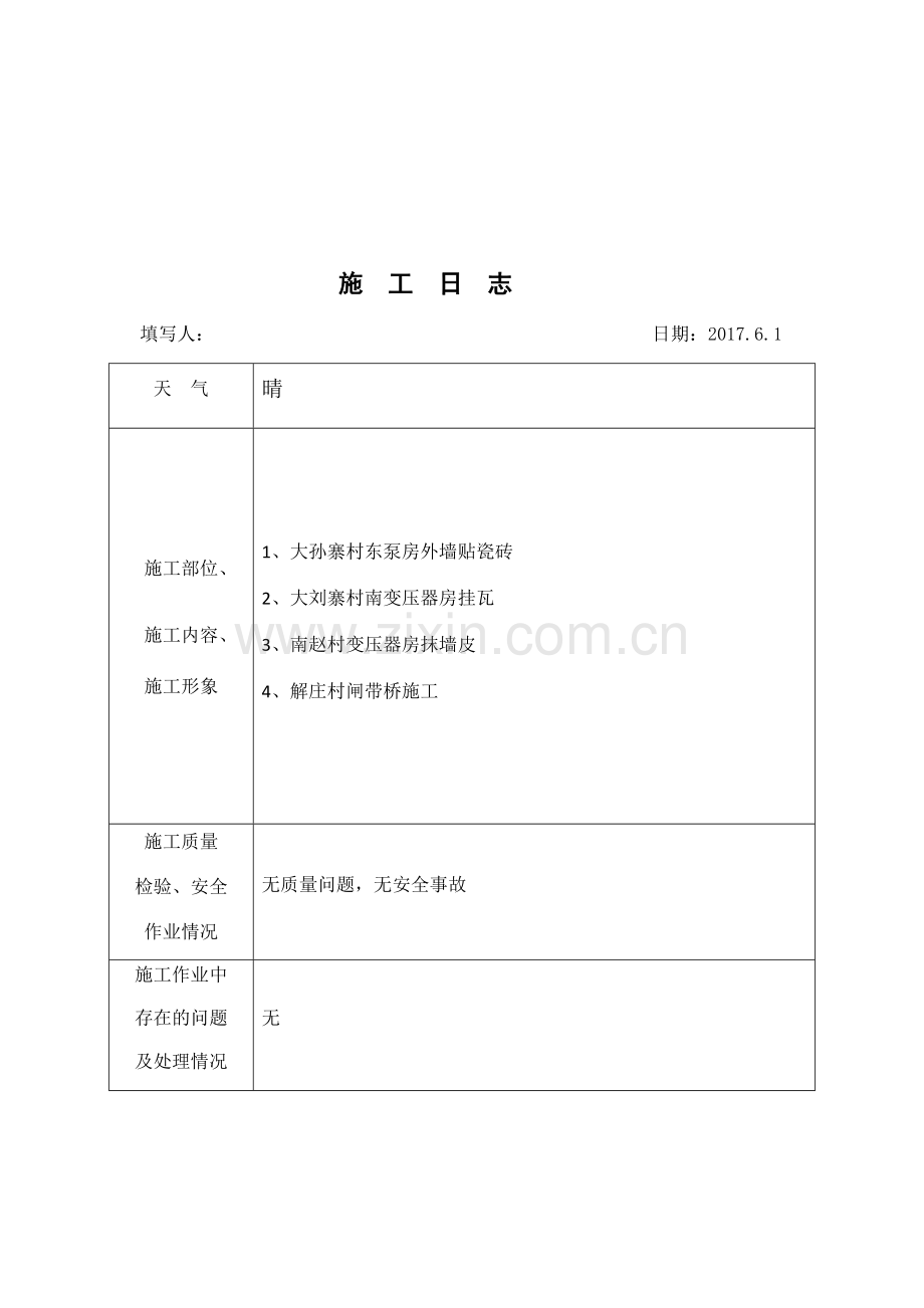 施工日志6月(31页).doc_第2页