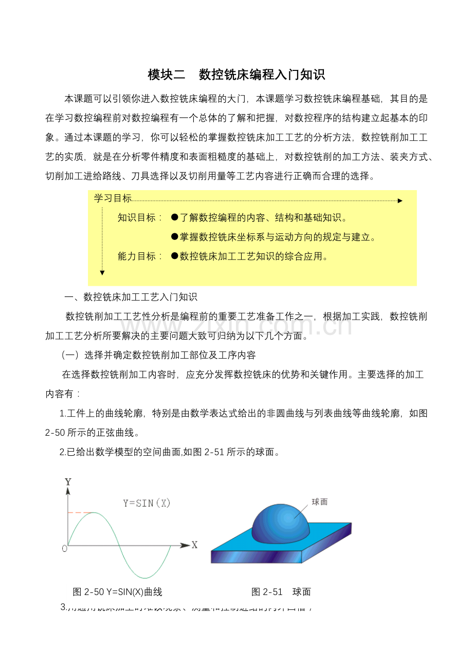 数控铣床编程入门知识.docx_第1页