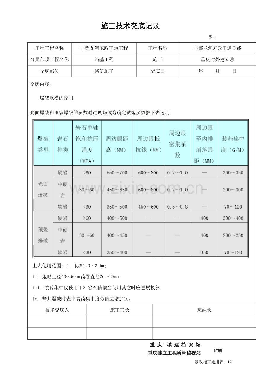 路基工程路堑施工技术交底记录.doc_第2页