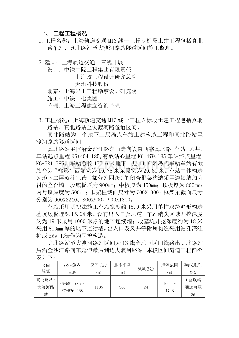 轨道交通土建工程监理规划.doc_第2页