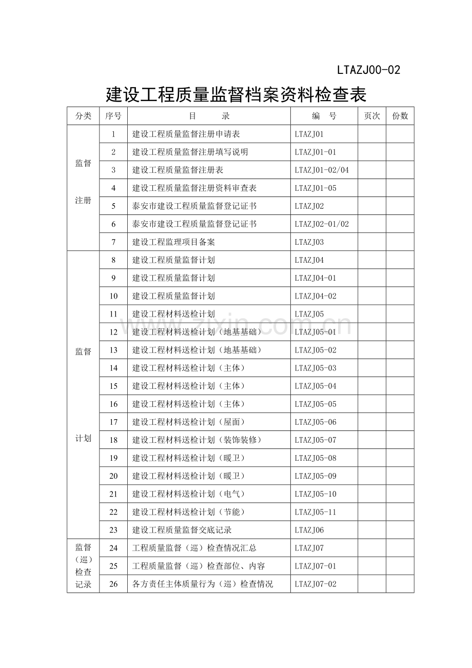 建设工程质量监督档案(XXXX新版).docx_第3页