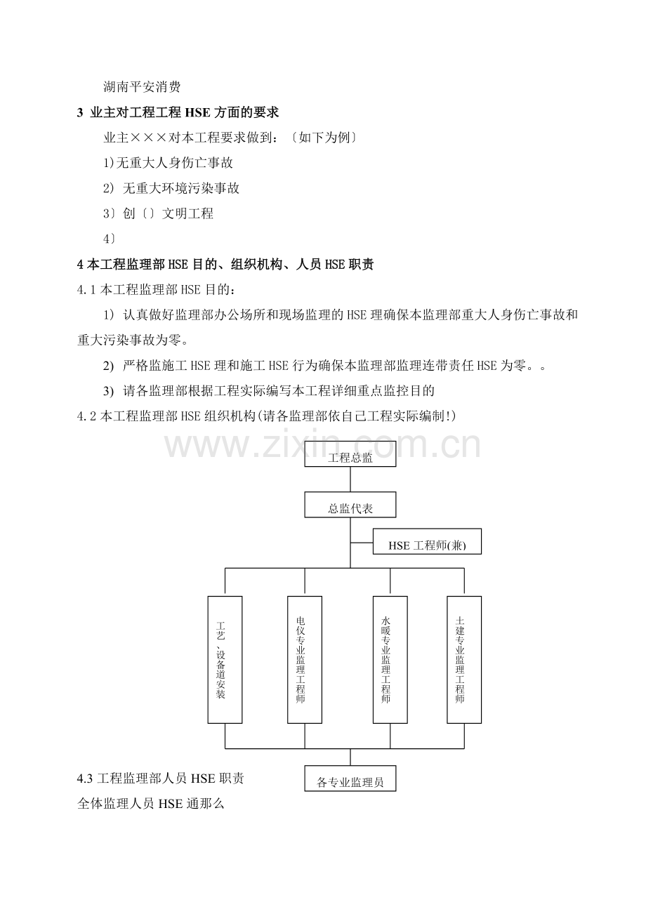 安全(HSE)监理实施细则（范本）.doc_第3页