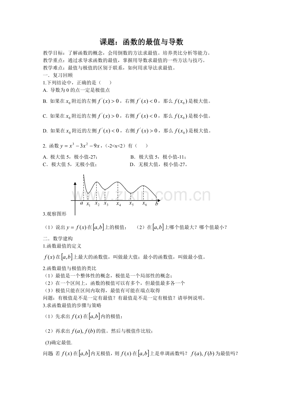 函数的最值与导数.doc_第1页