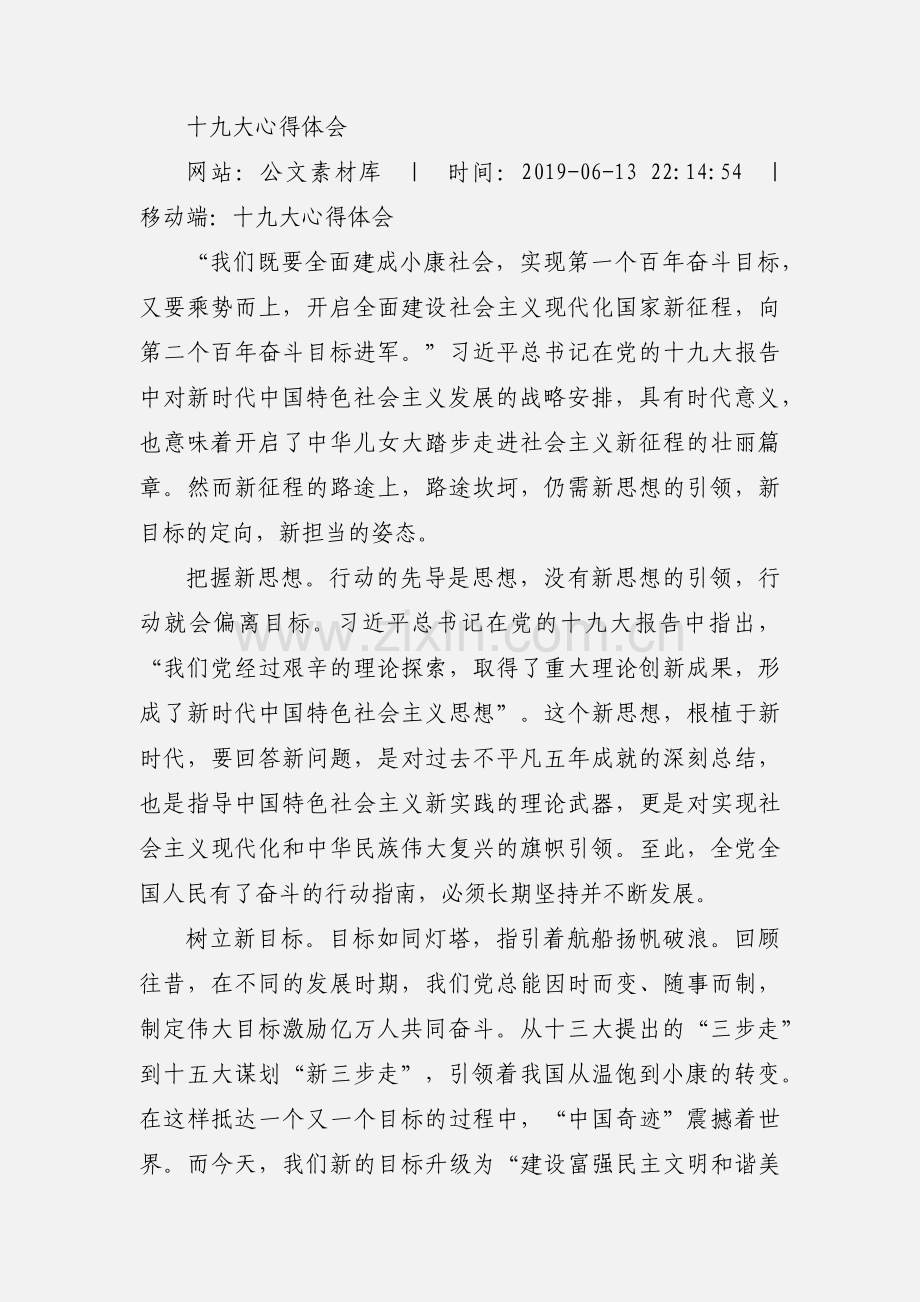 十九大心得体会 (2).docx_第2页