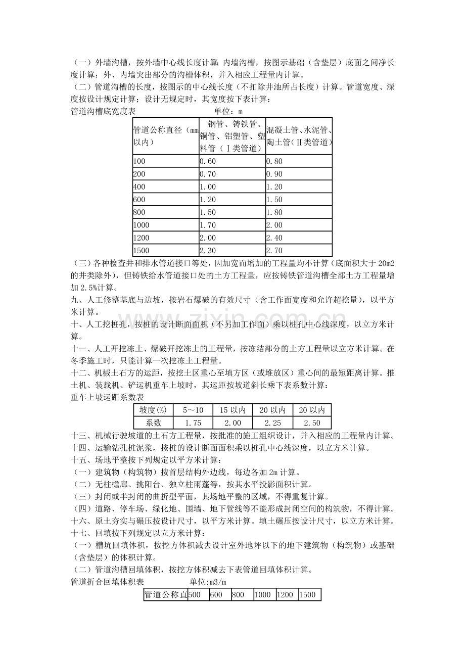 山东建筑工程消耗量定额计算规则.docx_第2页