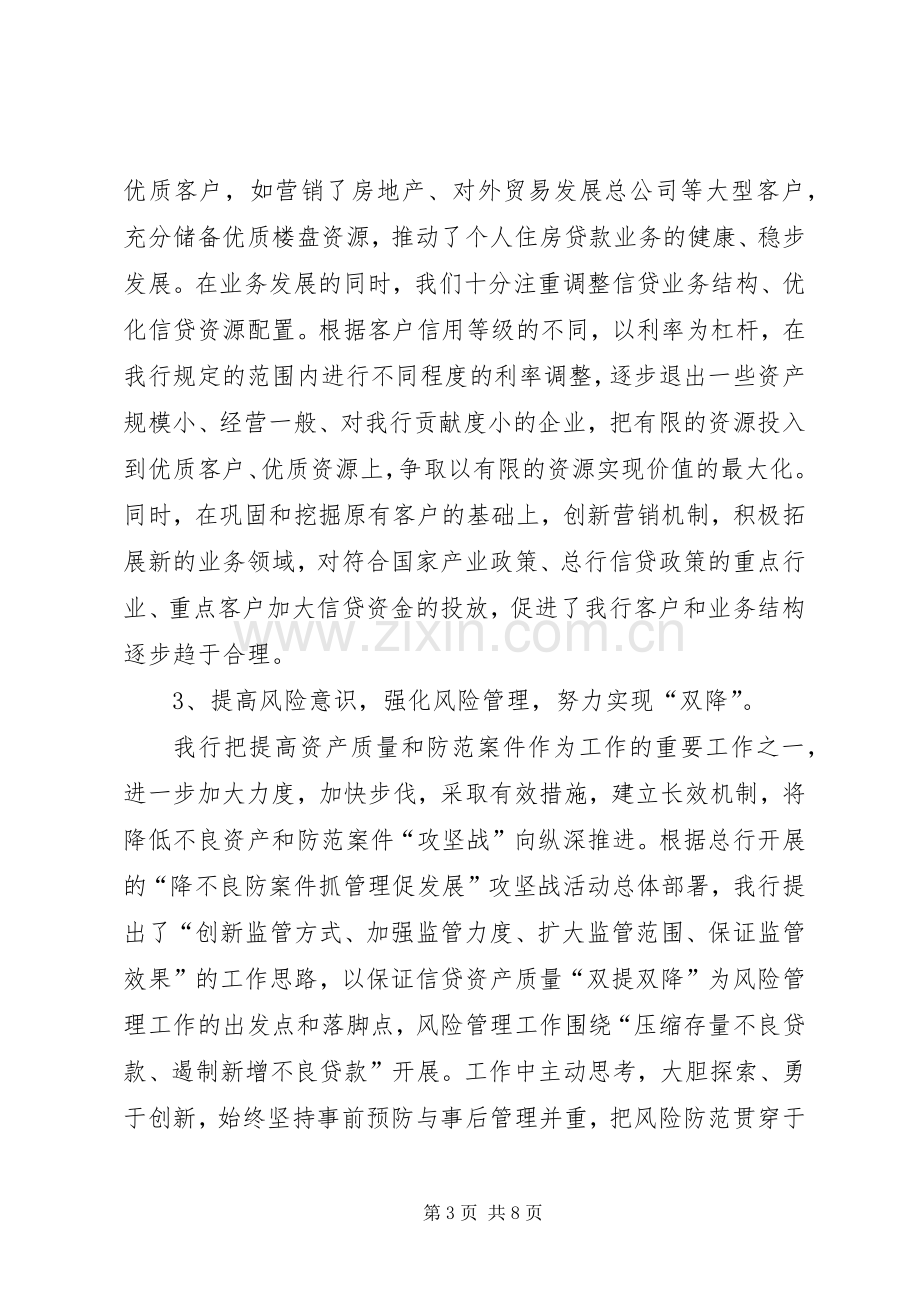 银行信贷副行长述职报告.docx_第3页