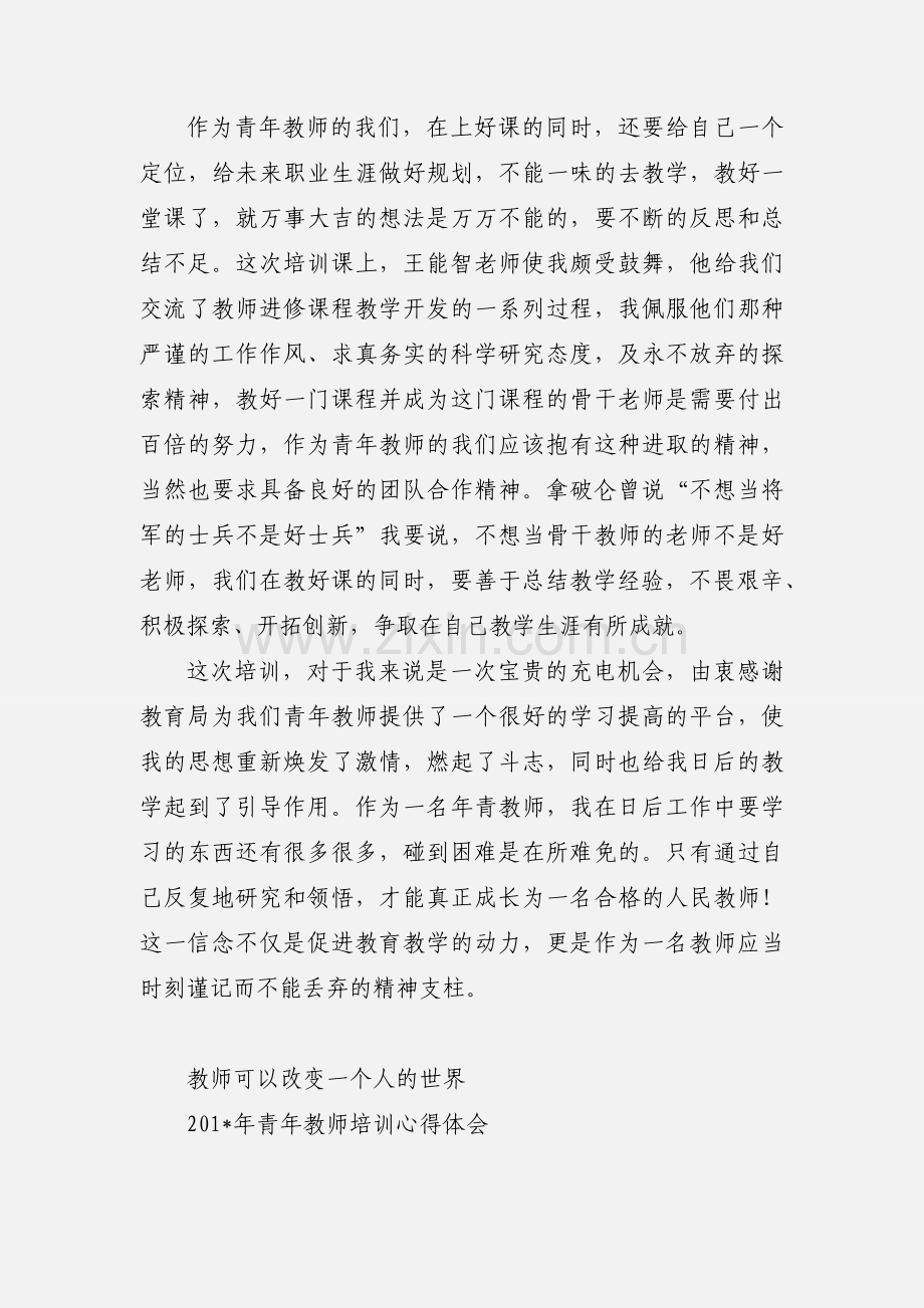 暑期青年教师培训心得体会.docx_第3页