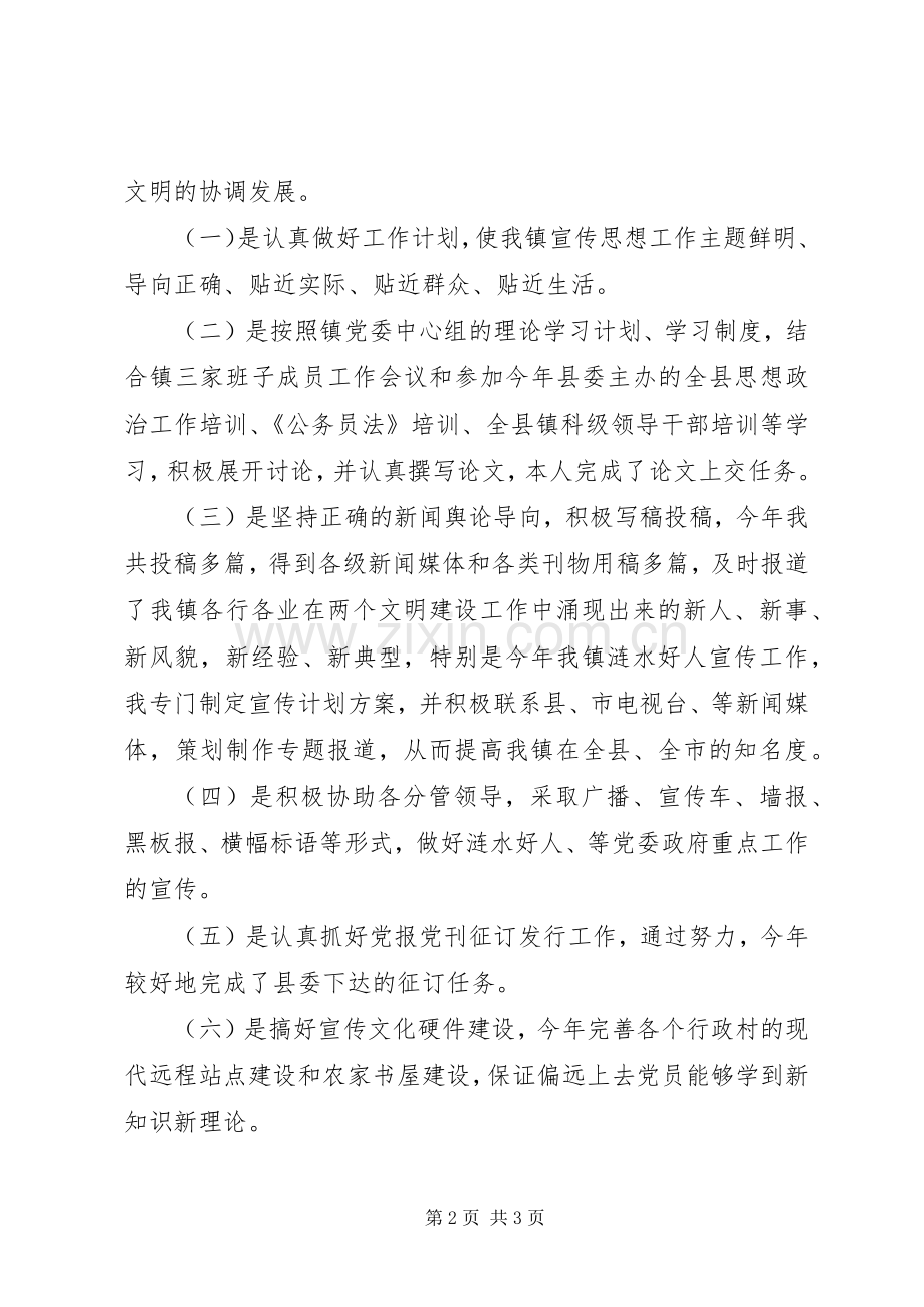 XX年度乡镇述责述廉述德报告.docx_第2页