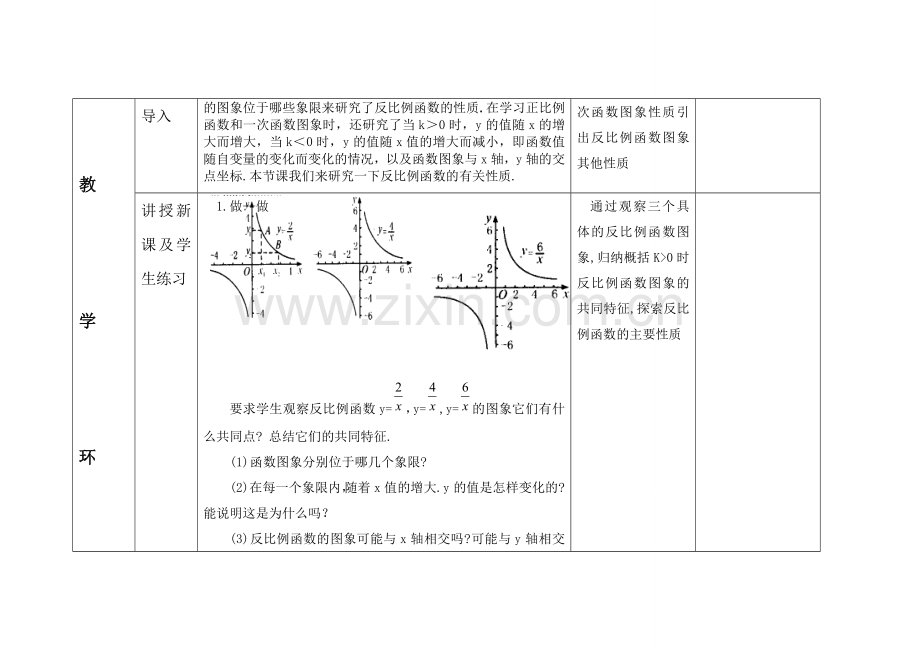 反比例函数的图象与性质(二).doc_第2页