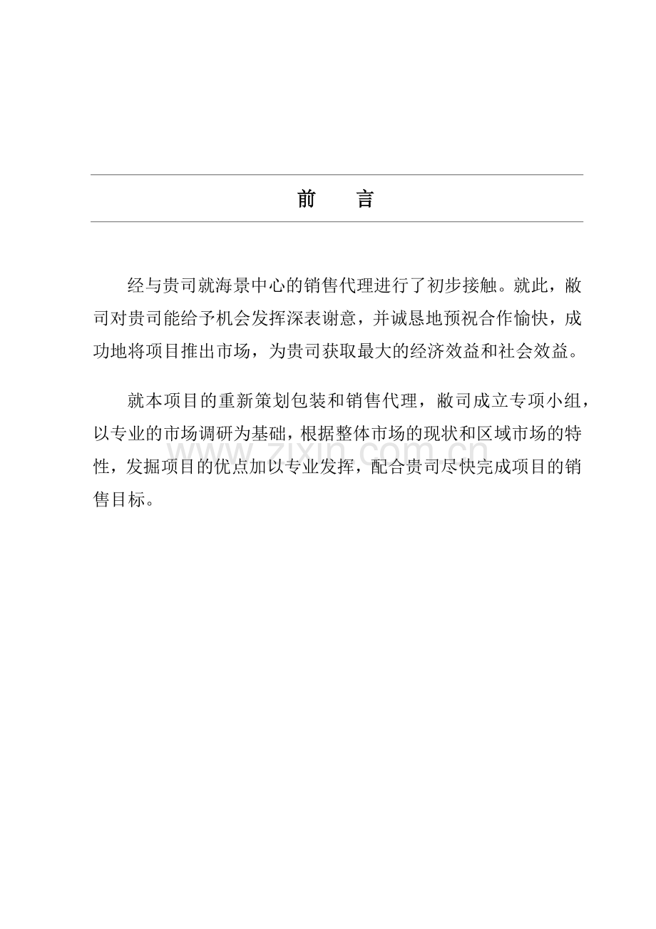 房地产]海景中心全程策划报告.docx_第2页