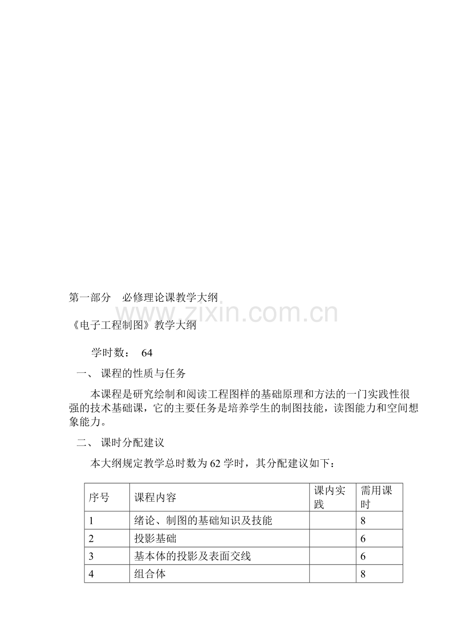 应用电子技术专业教学大纲(114)(1).docx_第3页