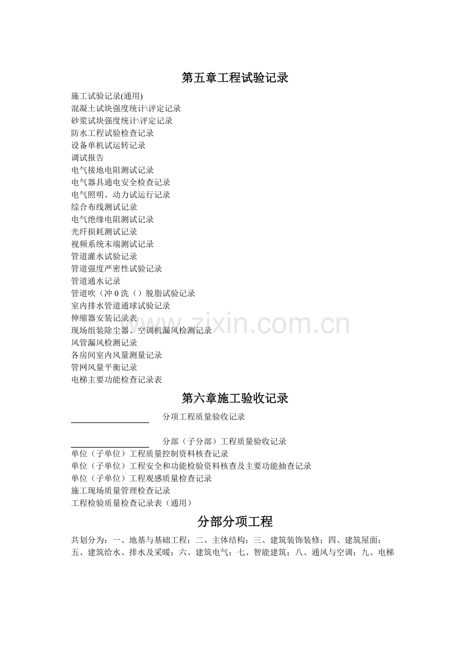 建筑工程资料(全套表格).docx_第2页