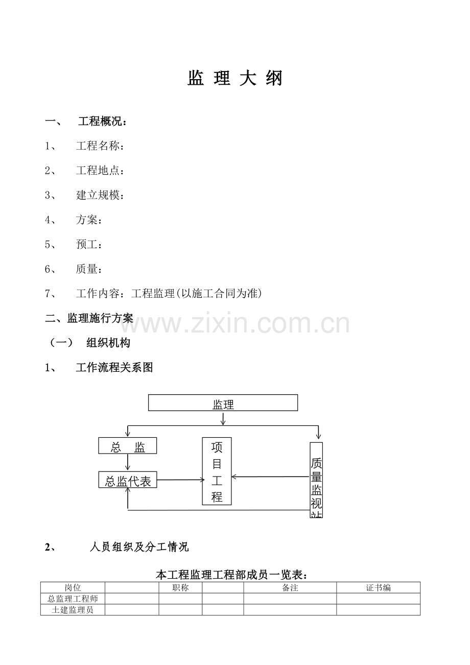 三洋能源（苏州）有限公司仓库接建工程监理大纲.doc_第1页