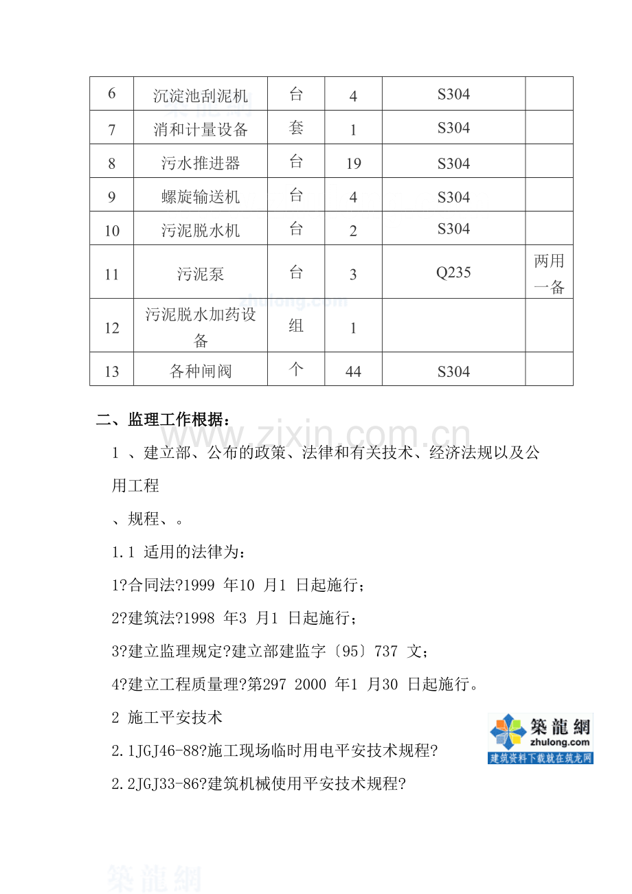 北京市某污水处理厂设备安装工程监理细则.doc_第2页