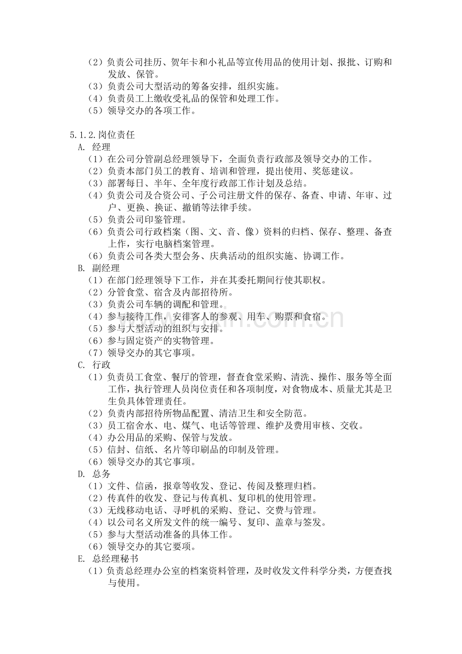 房地产公司全套岗位职责制度.docx_第3页